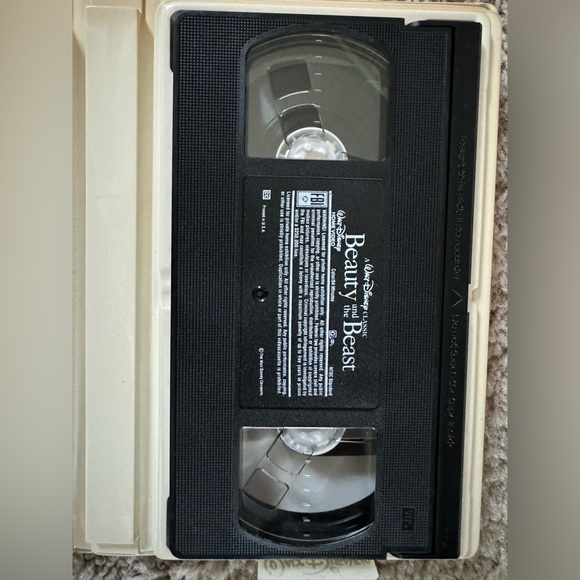 BLACK DIAMOND BEAUTY AND THE BEAST VHS - Picture 3 of 3